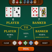 Betsson - Baccarat - High Stakes Card Game