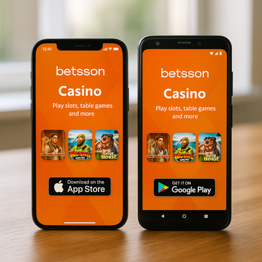 Betsson - Mobile Apps - iOS and Android Casino Applications