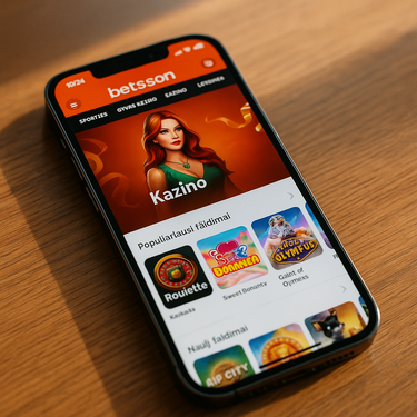 Betsson - Mobile Platform - Lithuanian Casino App